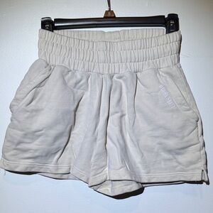 Women's Athletic Cream Shorts